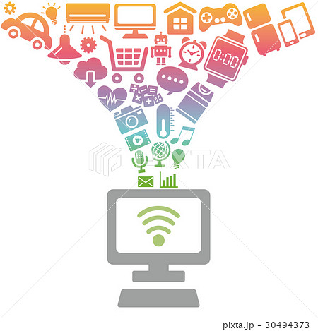 IOT　インターネット　ネットワーク 30494373