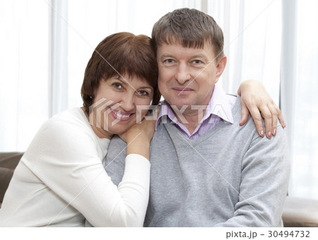 Happy elderly couple in love 30494732