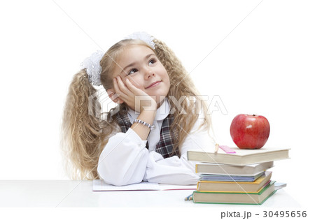 Schoolgirl dreaming 30495656