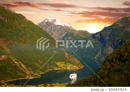 Northern Norwegian fjords. 30495924