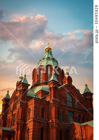 Embankment In Helsinki At Summer Evening, Finland. 30495926