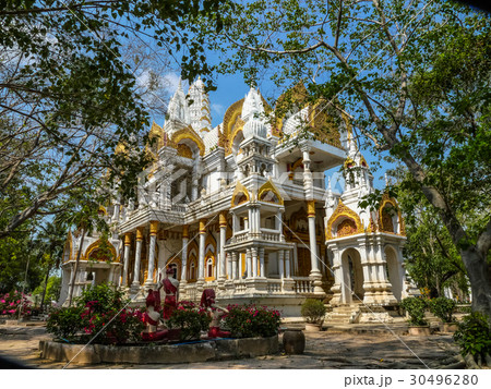 beautiful architect of pavilion in temple 30496280