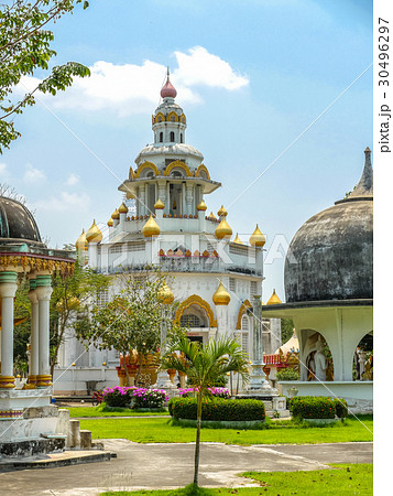 beautiful architect of pavilion in temple 30496297