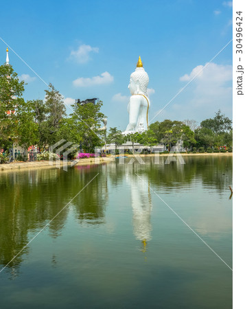 several statues of Buddha posture 30496424