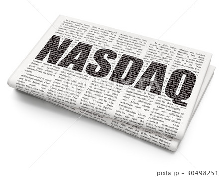 Stock market indexes concept: NASDAQ on Newspaper Stock market indexes concept: NASDAQ on Newspaper 30498251