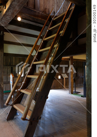 丸岡城 急階段 丸岡城 急階段 30500149
