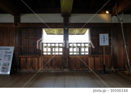 丸岡城　天守内部　最上階 30500188