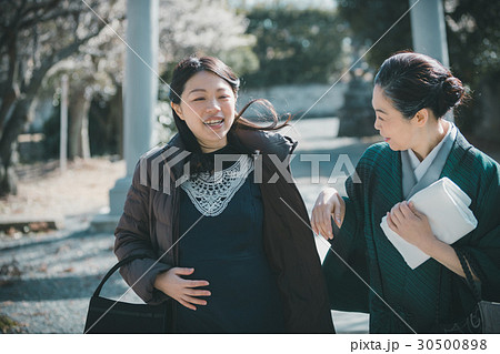 woman during pregnancy or shortly after childbirth 30500898