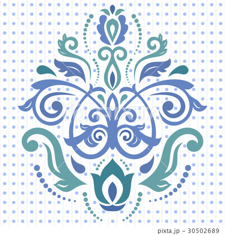 Elegant Vector Ornament in Classic Style 30502689