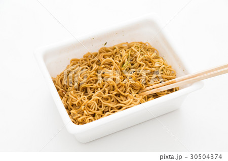 カップ焼きそば　白バック 30504374