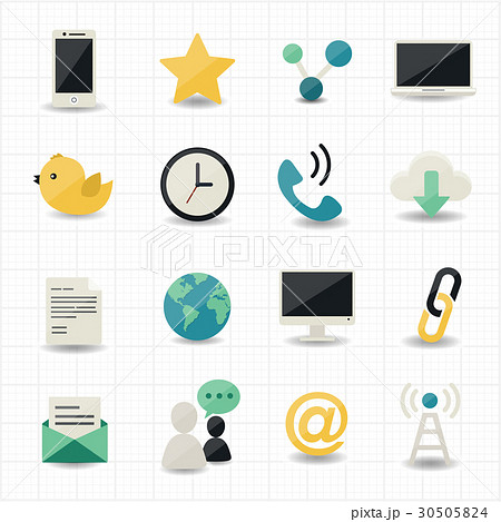 Web internet icons 30505824