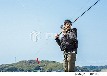 波止釣り 30506605