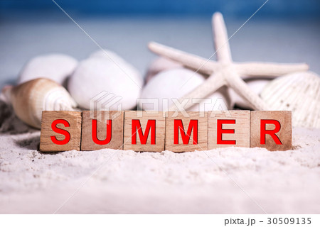 Summer sale, discount and promotion concept Summer sale, discount and promotion concept 30509135