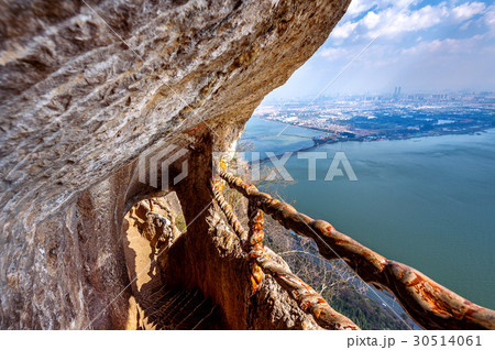 Xishan Mountain Park in Kunming, Yunnan Province. Xishan Mountain Park in Kunming, Yunnan Province. 30514061