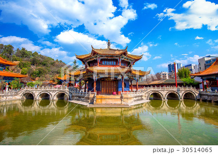 Yuantong Kunming Temple of Yunnan, China. Yuantong Kunming Temple of Yunnan, China. 30514065
