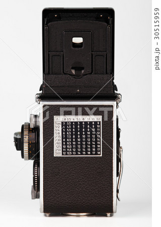 Twin lens reflex photo camera (back) Twin lens reflex photo camera (back) 30515959
