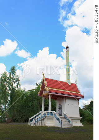 Funeral pyre for the Buddhists. 30516479