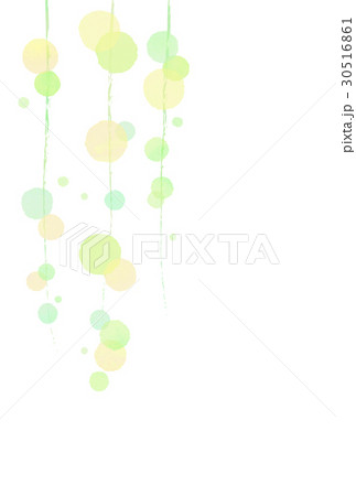 水彩風　水玉 30516861