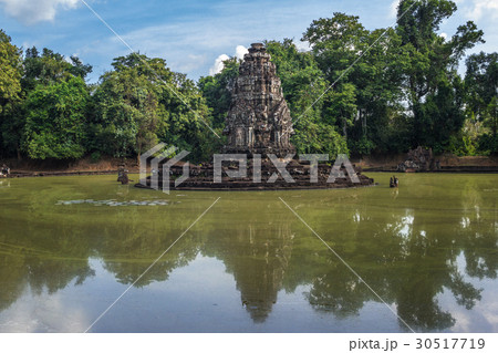 Neak Pean is an artificial island Neak Pean is an artificial island 30517719