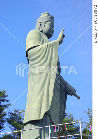 塩船平和観音立像 30518972