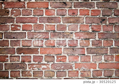 Detailed red brick background Detailed red brick background 30520125