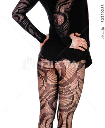 Woman in beautiful bodysuit. Woman in beautiful bodysuit. 30520288