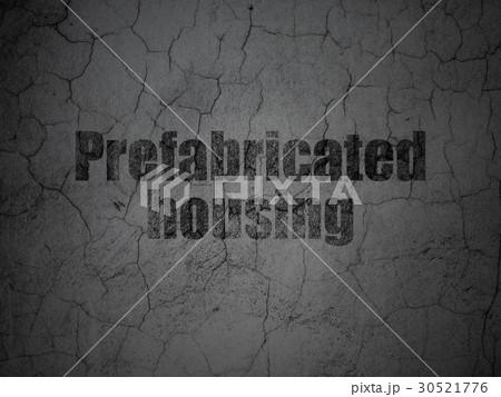 Building construction concept: Prefabricated Building construction concept: Prefabricated 30521776