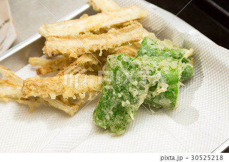 揚げたて野菜天 30525218
