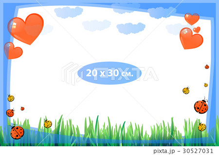 Photo frame for a child. Illustrations for design 30527031