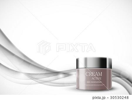 Body cream cosmetic design template 30530248