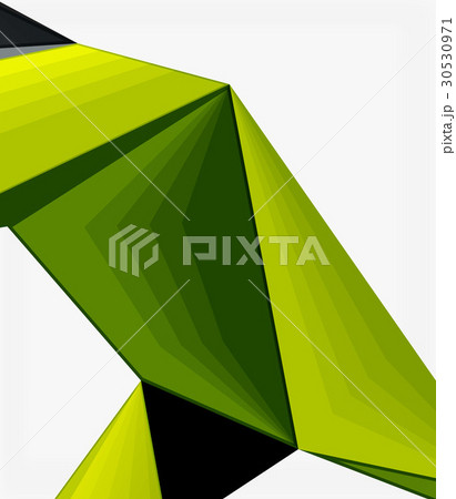 Low poly geometric 3d shape background 30530971