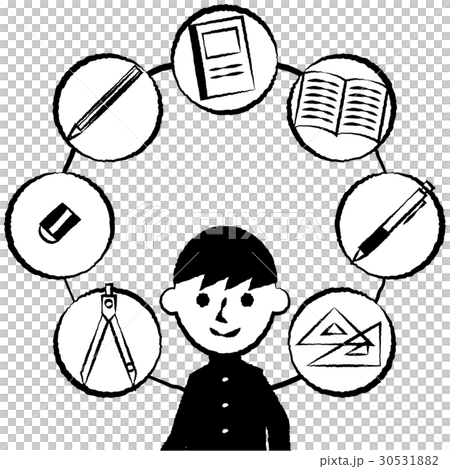 Student study Men's upper body 30531882