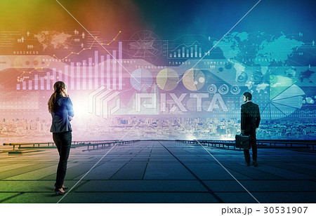 男女のビジネスパーソン 30531907