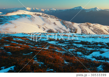 early spring in the mountains 30533399
