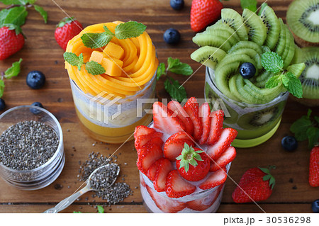チアシードプディング 30536298