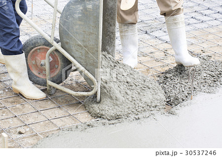 セメント工事 30537246