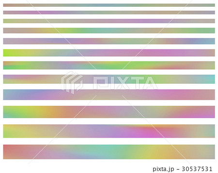 グラデーションの罫線　タイトルバー 30537531