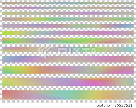 グラデーションの罫線　タイトルバー 30537531