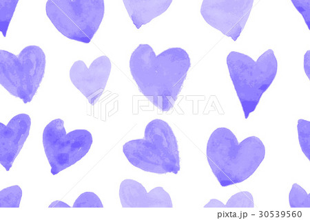 seamless pattern with watercolor hearts seamless pattern with watercolor hearts 30539560