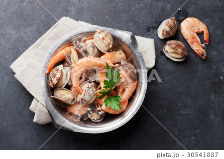 Fresh seafood 30541887