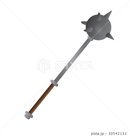 Isolated medieval weapon Isolated medieval weapon 30542131