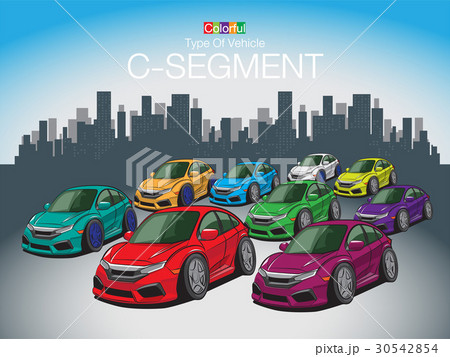 The Colorful Type Of Vehicle C-SEGMENT The Colorful Type Of Vehicle C-SEGMENT 30542854
