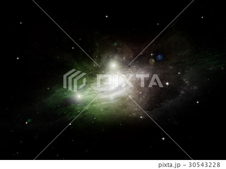 Stars, dust and gas nebula in a far galaxy Stars, dust and gas nebula in a far galaxy 30543228