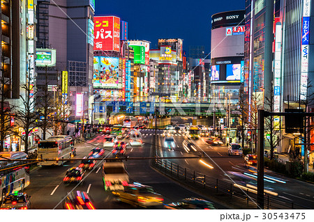 《東京都》新宿の夜景 30543475