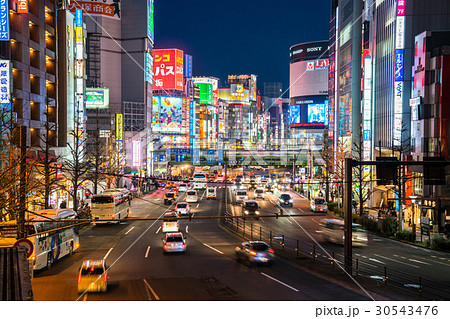 《東京都》新宿の夜景 《東京都》新宿の夜景 30543476