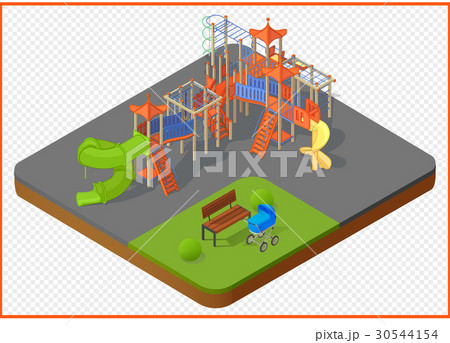 playground vector isometric 30544154
