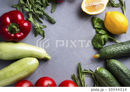 Different raw vegetables Different raw vegetables 30544314