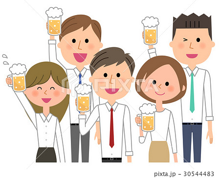 宴会 飲み会のイラスト素材