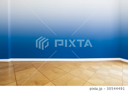 blue wall background, empty apartment room blue wall background, empty apartment room 30544491