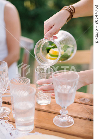 picnic, people, summer, holiday concept - female picnic, people, summer, holiday concept - female 30544703